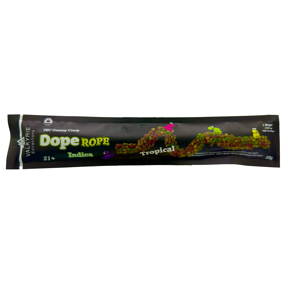 Candy Dope Rope Tropical 1000mg THC by Valkyrie Extractions