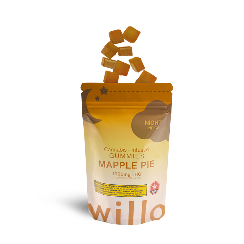 Mapple Pie Gummies 1000Mg by Willo Extractions