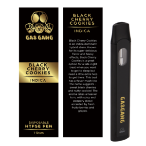 Black Cherry Cookies Premium HTFSE Disposable 1G  by Gas Gang