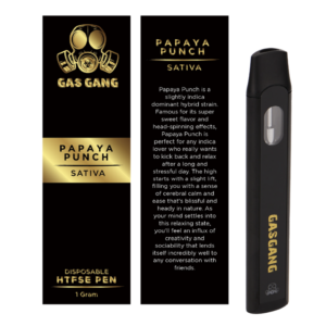 Papaya Punch Premium HTFSE Disposable 1G  by Gas Gang