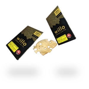 1G Gelato 45 (Hybrid) THC Shatter by Willo Extractions