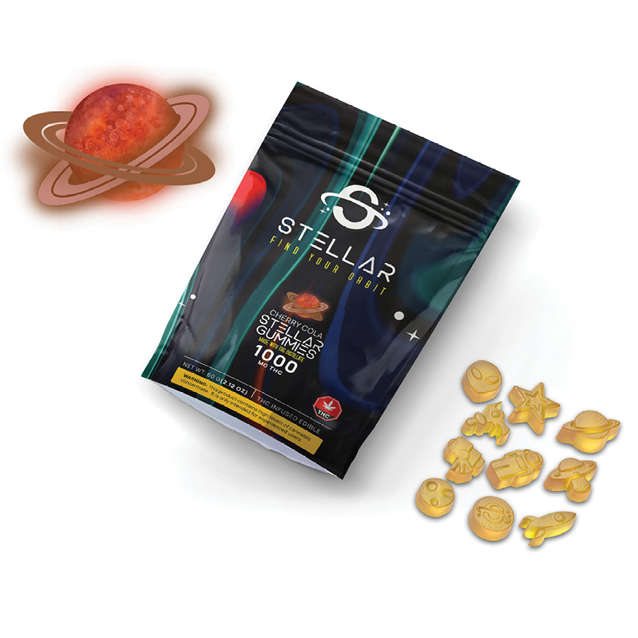 Cherry Cola Gummies 2000Mg by Stellar Treats